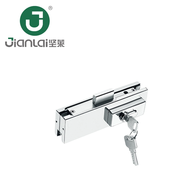Best Selling Sliding Glass Door Accessory Commercial Use High Safety Stainless Steel Lock Patch Fitting