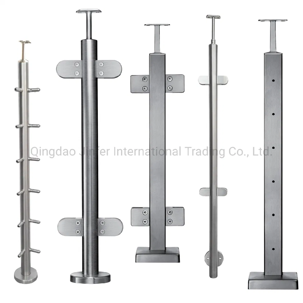 CE TUV Certified OEM ODM Factory Stainless Steel Balustrade Fencing Glass Railing