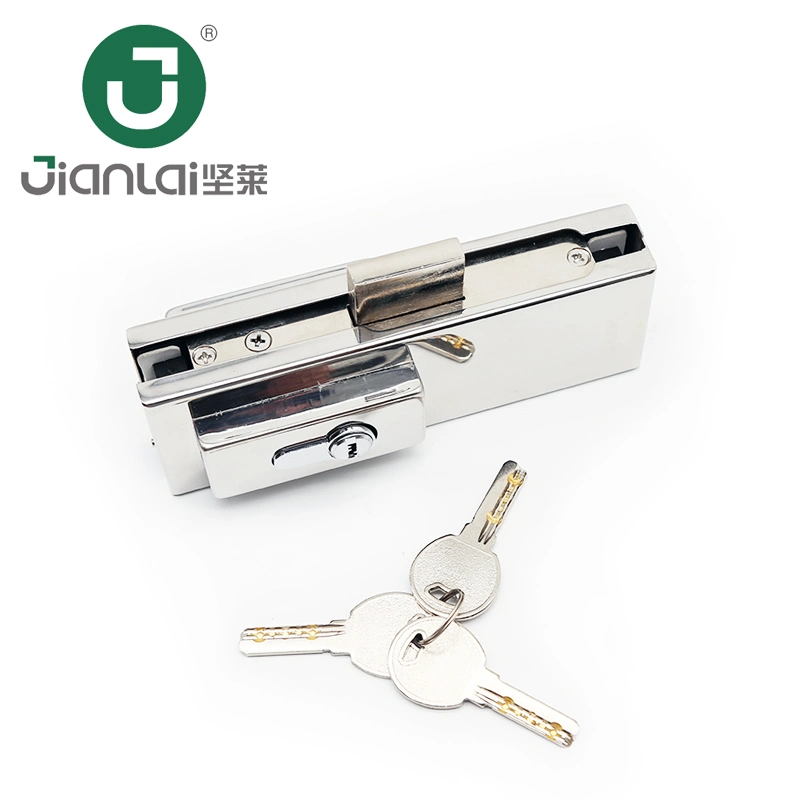 Best Selling Sliding Glass Door Accessory Commercial Use High Safety Stainless Steel Lock Patch Fitting
