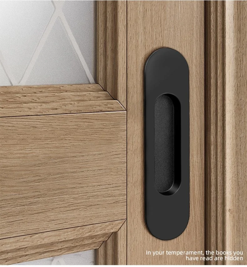 Customized China Factory Round Hidden Flush Mount Cabinet Pulls Brass Embedded Sliding Drawer Door Handles //
