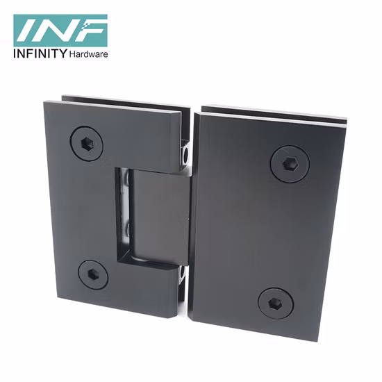 Modern High Quality Brass Stainless Steel Shower Fitting 180 Degree Glass to Glass Adjustable Direction Shower Door Glass Hinge