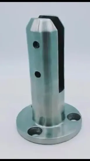 Round Stainless Steel Glass Spigot Frameless Glass Railing Hardware Vs112 