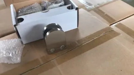 D Shape Glass Clamp, D Clamp Hardware for Glass Railings 