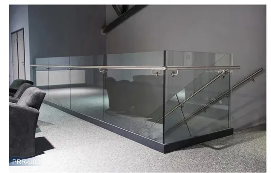 Prima Glass Railing Guangzhou Fixed Glass Hardware for Tempered Glass Railing 