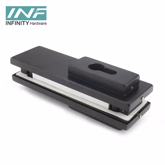 China Wholesale Glass Door Hardware Stainless Steel Glass Door Lock Patch Fitting