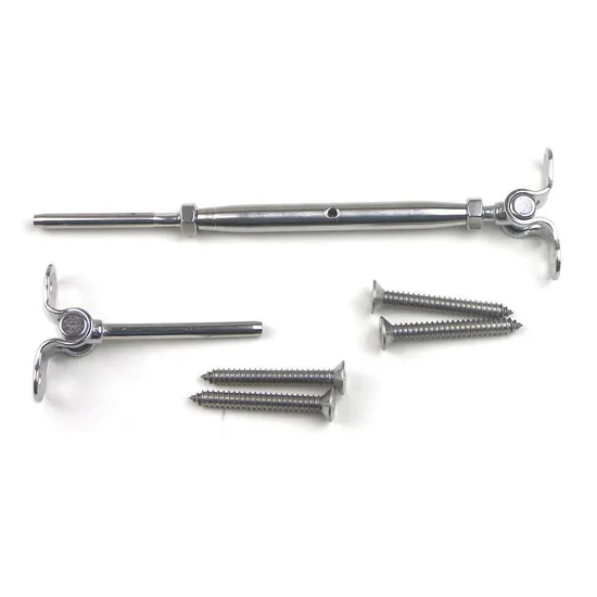 T316 Stainless Steel Adjustable Angle Cable Railing Hardware for 1/8’ Wire Rop 