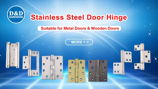 Durable Stainless Steel Rotating Floor Hinges Interior Door Hardware Pivot Butt Hinge 