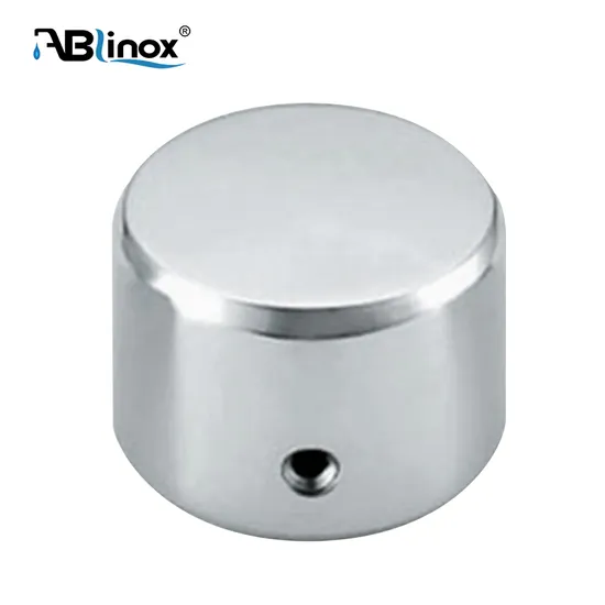 Stainless Steel Hand Railings Construction Contracting Staircase Decorate End Cap Hardware 