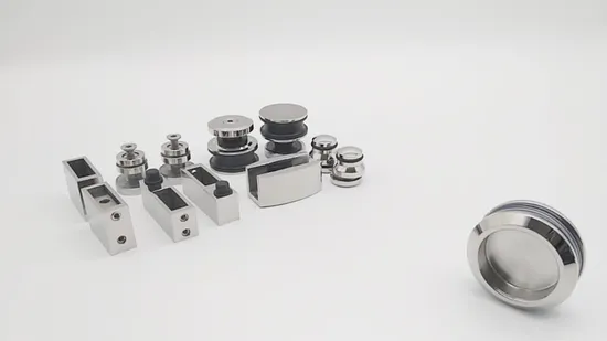 Matte Black Frameless Stainless Steel Sliding Glass Track Barn Shower Enclosure Hardware Kit 