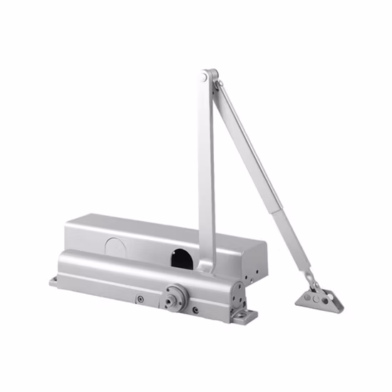 Adjustable Automatic Aluminium Door Closer Overhead Metal Door Closers for Fireprroof Steel Doors