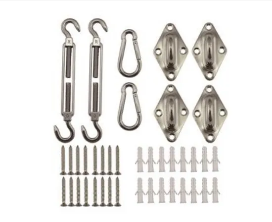 Stainless Steel 316 Swimming Pool Glass Railing Fitting Frameless Glass Spigot Hardware 